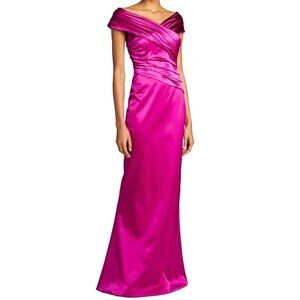 Chiara Boni Vibrant Pink Maxi Dress/ formal gown